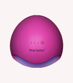 Pink UV LED lamp for nail gel, with timer options and on/off button, brand Pink Gellac.