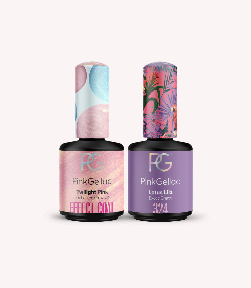 Vernis à Effet Kit Twilight Pink