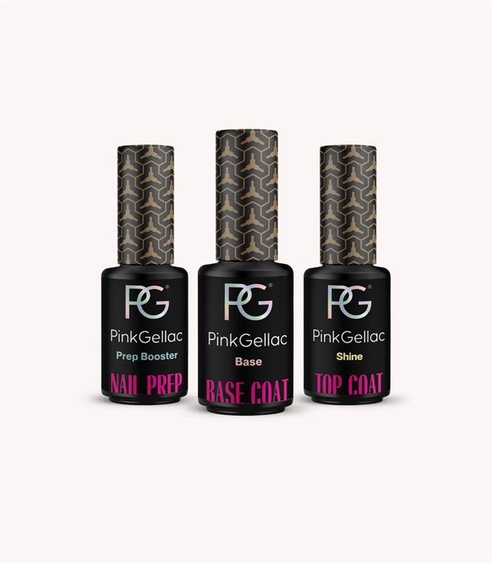 Coffret Découverte Vernis Semi-Permanent | Kit de Démarrage | Pink Gellac