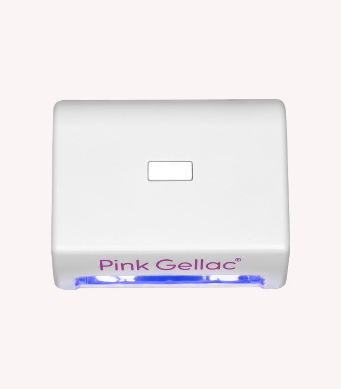 White UV lamp from Pink Gellac with blue lighting at the bottom.