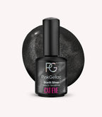Pink Gellac Cat Eye Starlit Silver gel polish bottle.