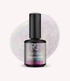 Pink Gellac Effect Coat Holographic Glitter gel polish bottle.