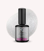 Pink Gellac Effect Coat Silver Glitter gel polish bottle.