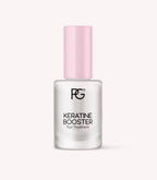 Pink Gellac Keratin Booster nail treatment bottle.