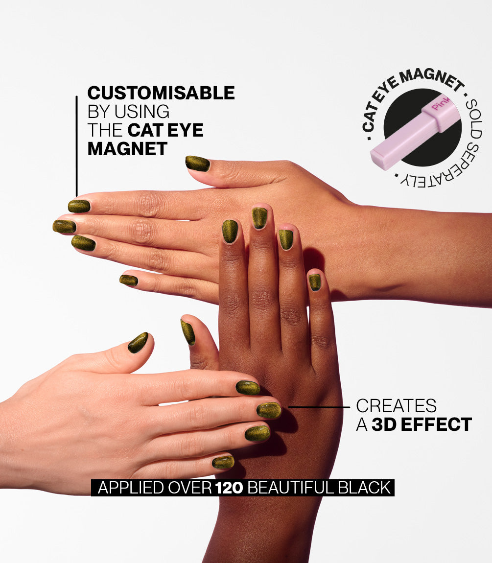 Cat Eye Sunstone Gold