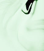 Close-up of Pink Gellac Effect Coat Celestial Green gel polish texture.