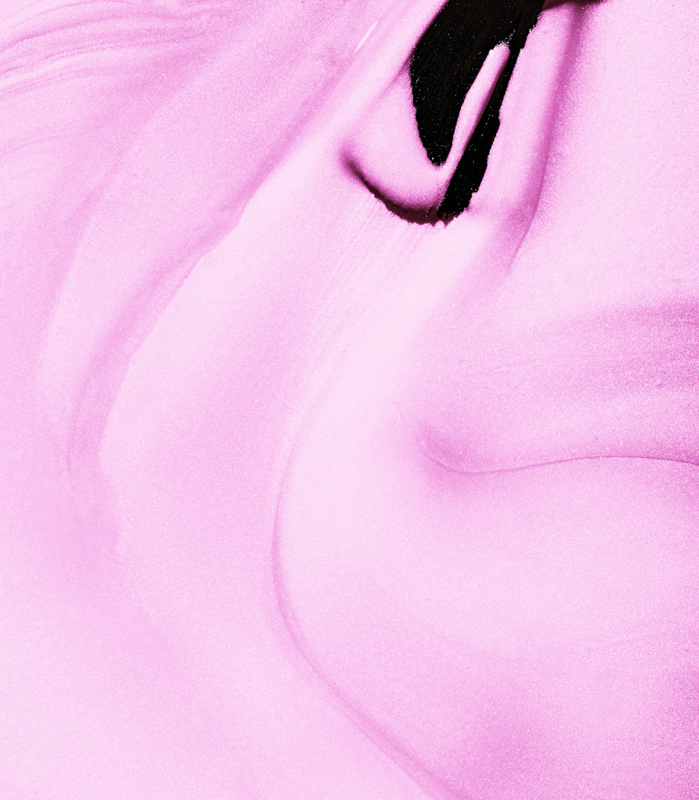 Close-up of Pink Gellac Effect Coat Lunar Lilac gel polish texture.