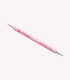 Pink nail art dot tool labeled "Pink Gellac Dotting Tool" on a white background.