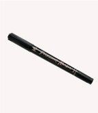 Black permanent marker with pink print on a white background.