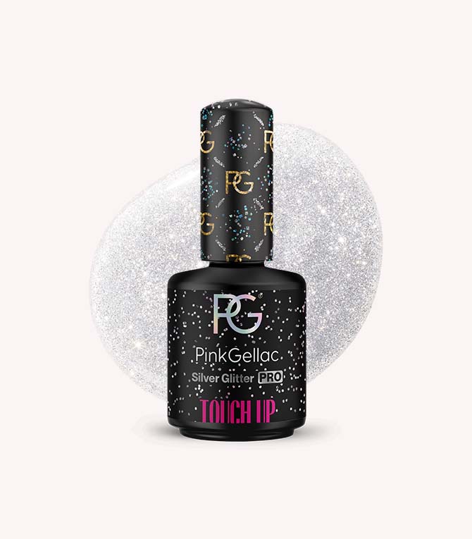 Pink Touch Up Shine Silver Glitter,