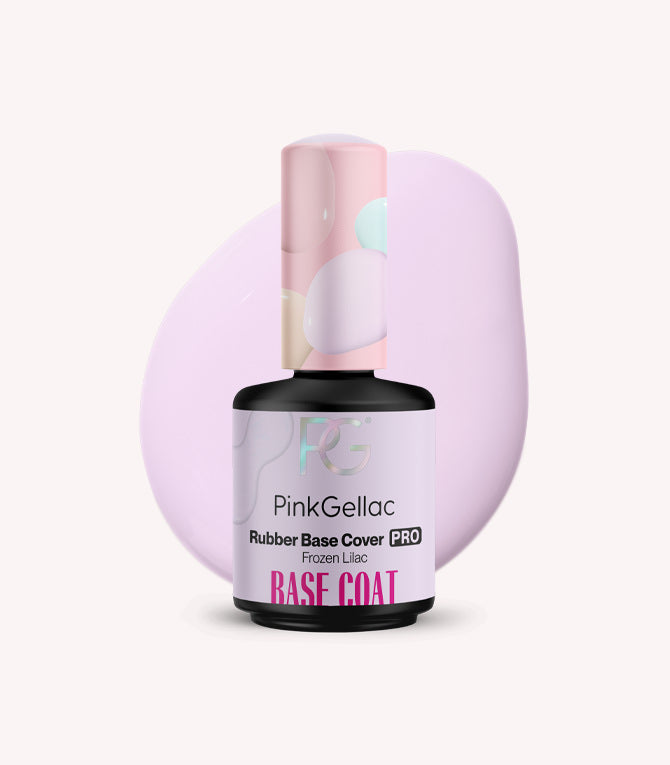 Rubber base gel polish - Various colours - Pink Gellac